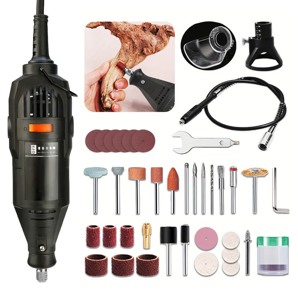 Mini Rotary Tool Kit Engraving and Grinding Drill with Accessories