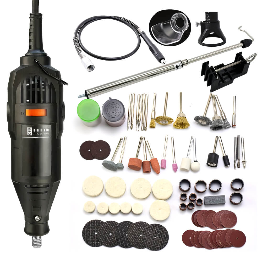 Mini Rotary Tool Kit Engraving and Grinding Drill with Accessories