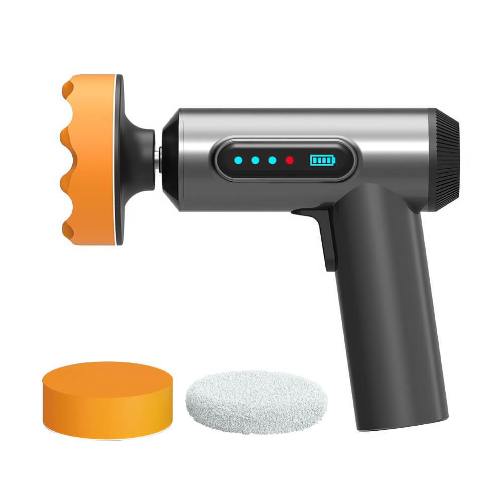 Cordless Car Buffer Polisher Scratch Remover Kit with Light