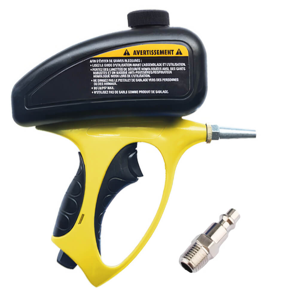 Portable Handheld Gravity Sandblaster Rust Paint and Stain Removal Tool