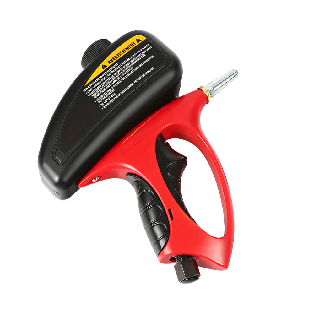 Portable Handheld Gravity Sandblaster Rust Paint and Stain Removal Tool