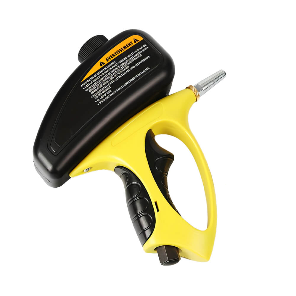 Portable Handheld Gravity Sandblaster Rust Paint and Stain Removal Tool
