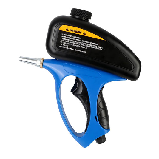 Portable Handheld Gravity Sandblaster Rust Paint and Stain Removal Tool